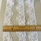Kitcheniva 1.75" Wide 2 Yards Bright White Embroidered Ribbon